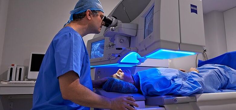 Laser vision correction does not last long and has a small list of side effects